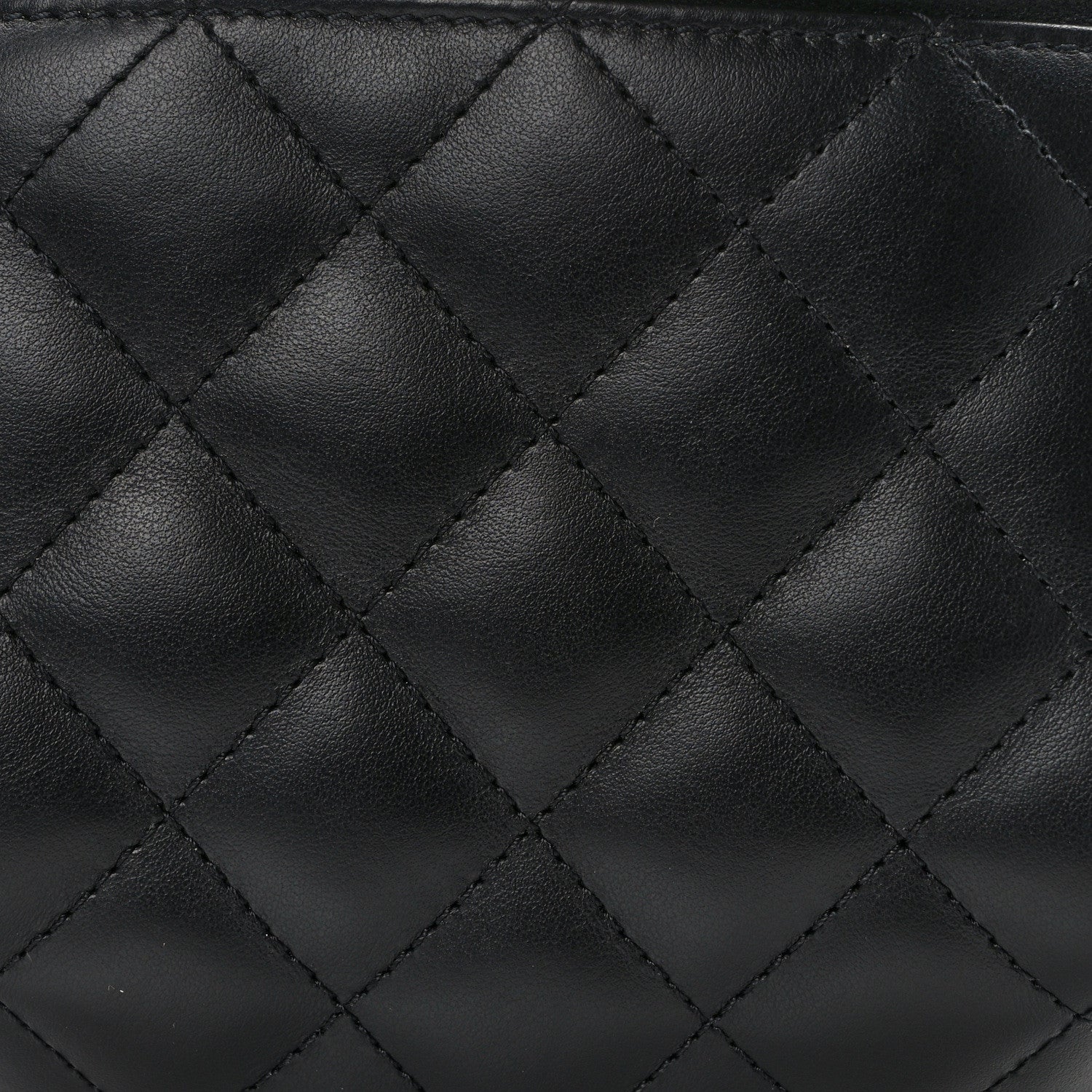 Chanel Calfskin Quilted Waist Belt Bag Black 8 of 10
