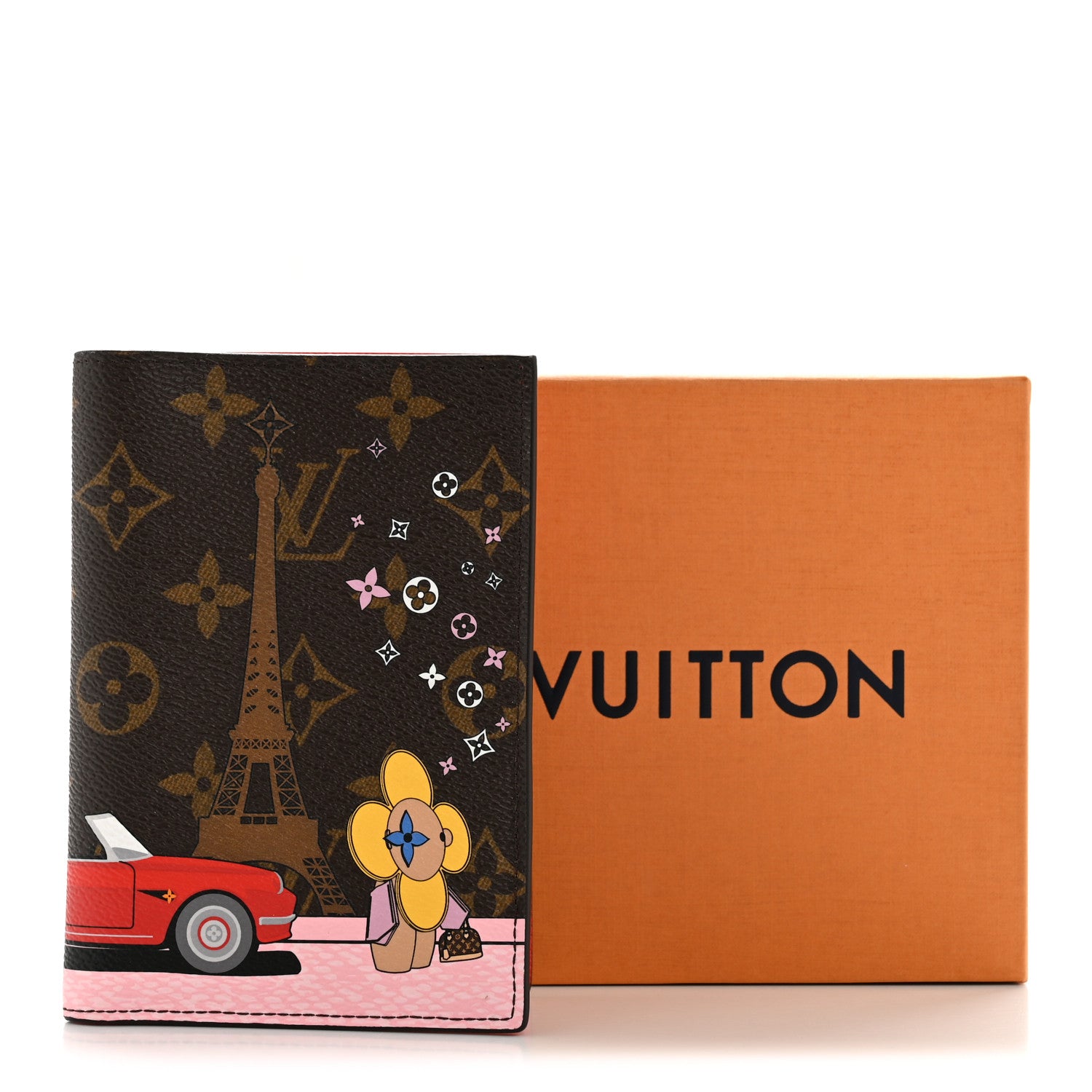 Louis Vuitton Monogram 2019 Christmas Animation Passport Cover Rouge 10 of 10
