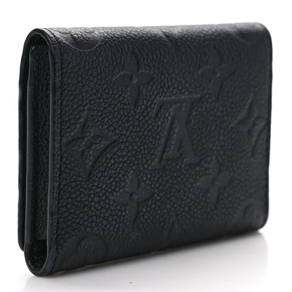 Louis Vuitton Empreinte Business Card Holder Black 3 of 7