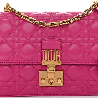 Christian Dior Lambskin Cannage Large Dioraddict Flap Fuchsia 7 of 10