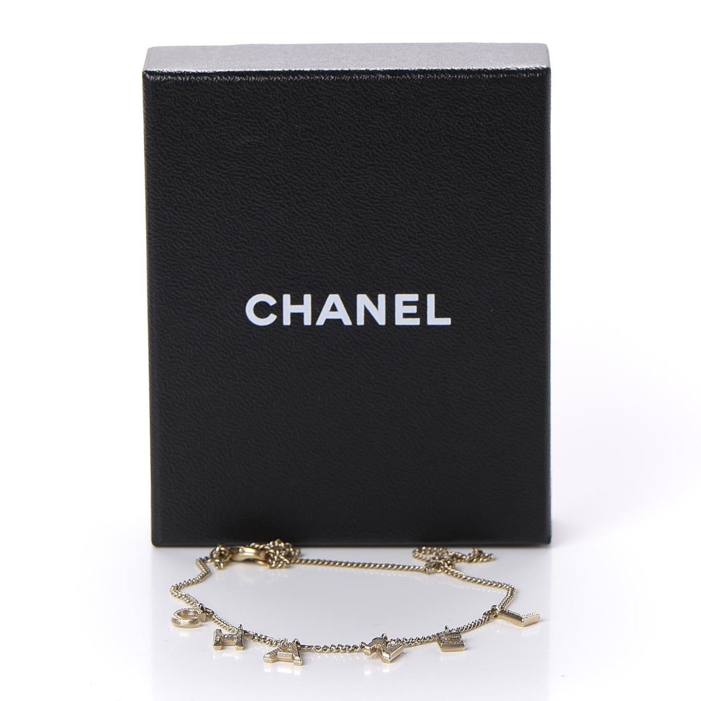 Logo Necklace Gold
