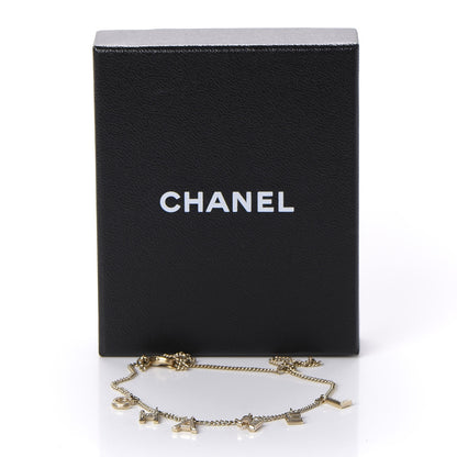 Chanel Logo Necklace Gold 5 of 5