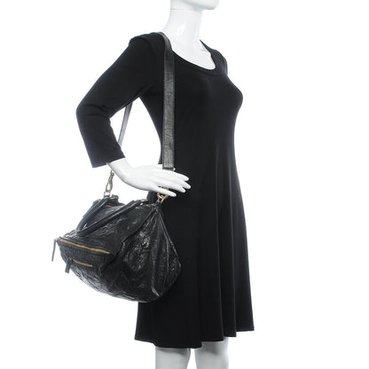 Givenchy Tumbled Sheepskin Medium Pandora Black 3 of 9