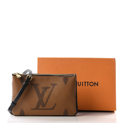 Louis Vuitton Reverse Monogram Giant Double Zip Pochette 14 of 14