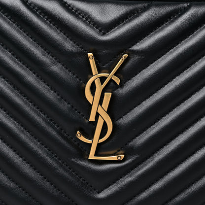 Saint Laurent Calfskin Matelasse Monogram Lou Camera Bag Black 12 of 12