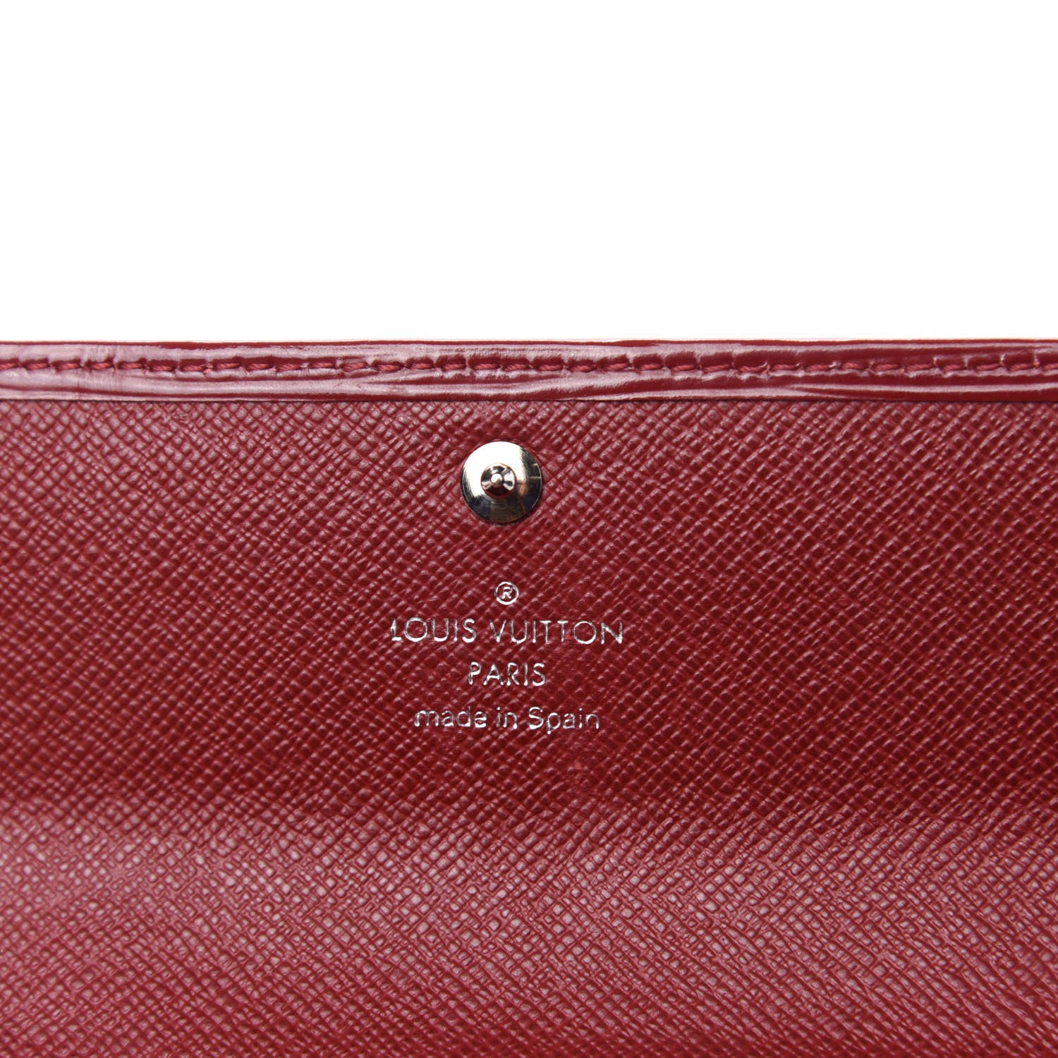 Louis Vuitton Epi Sarah Wallet Rubis 6 of 7