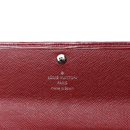 Louis Vuitton Epi Sarah Wallet Rubis 6 of 7