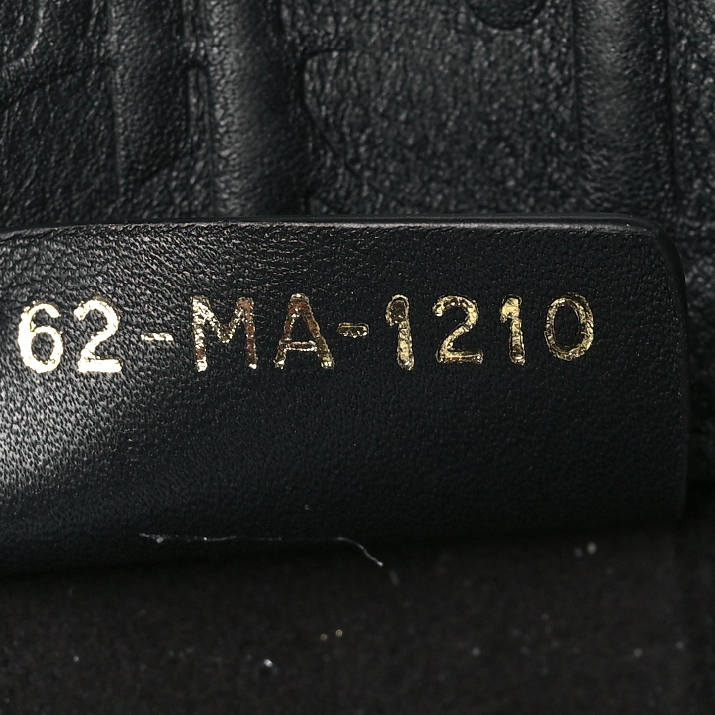 Oblique Calfskin Embossed Medium Book Tote Black