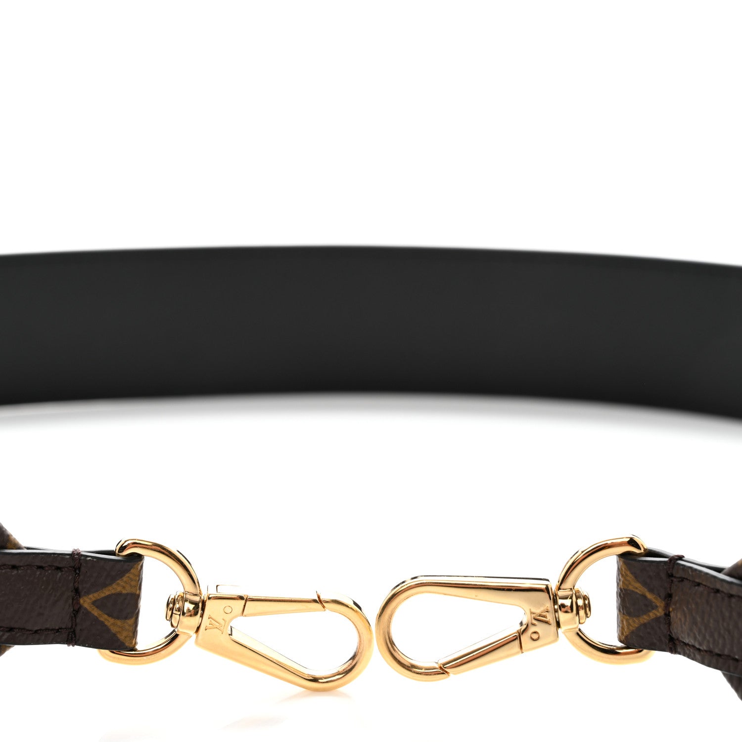 Louis Vuitton Monogram Bandouliere Shoulder Strap Black 5 of 5