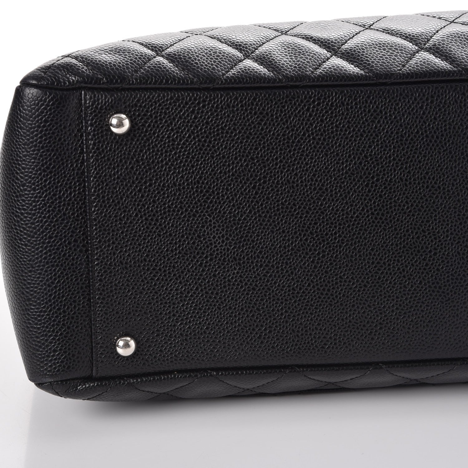 Chanel Caviar Quilted XL Grand Shopping Tote GST Black 8 of 9