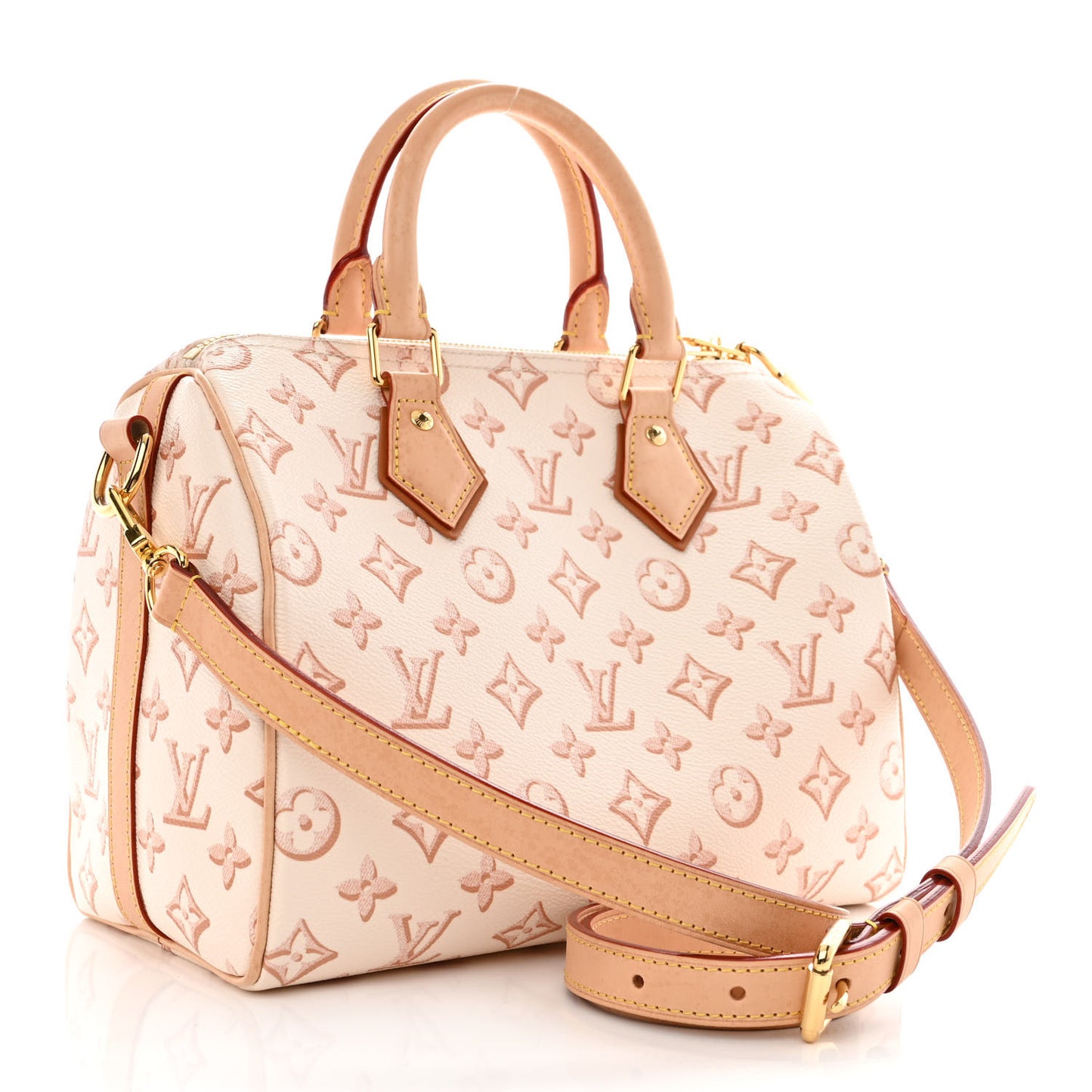 Monogram Fall for You Speedy Bandouliere 25 Beige Clair