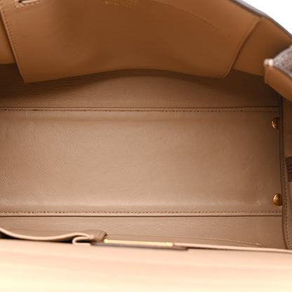 Salvatore Ferragamo Grained Calfskin Sofia Satchel Moka 5 of 19