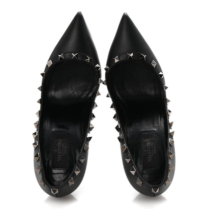 Valentino Garavani Nappa Rockstud 100mm Pumps 36.5 Black 2 of 10