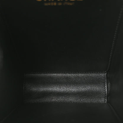 Chanel Plexiglass Strass Mosaic No 5 Minaudiere Clutch Black Gold 6 of 11