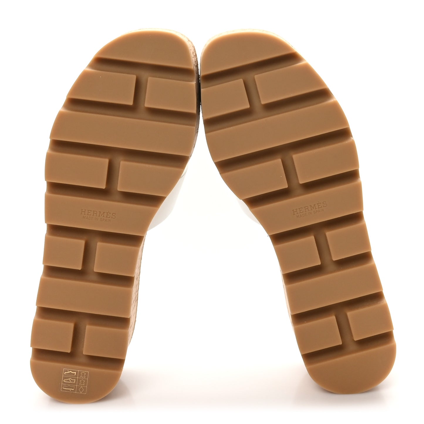 Calfskin Cork Eze 30 Sandals 36 White