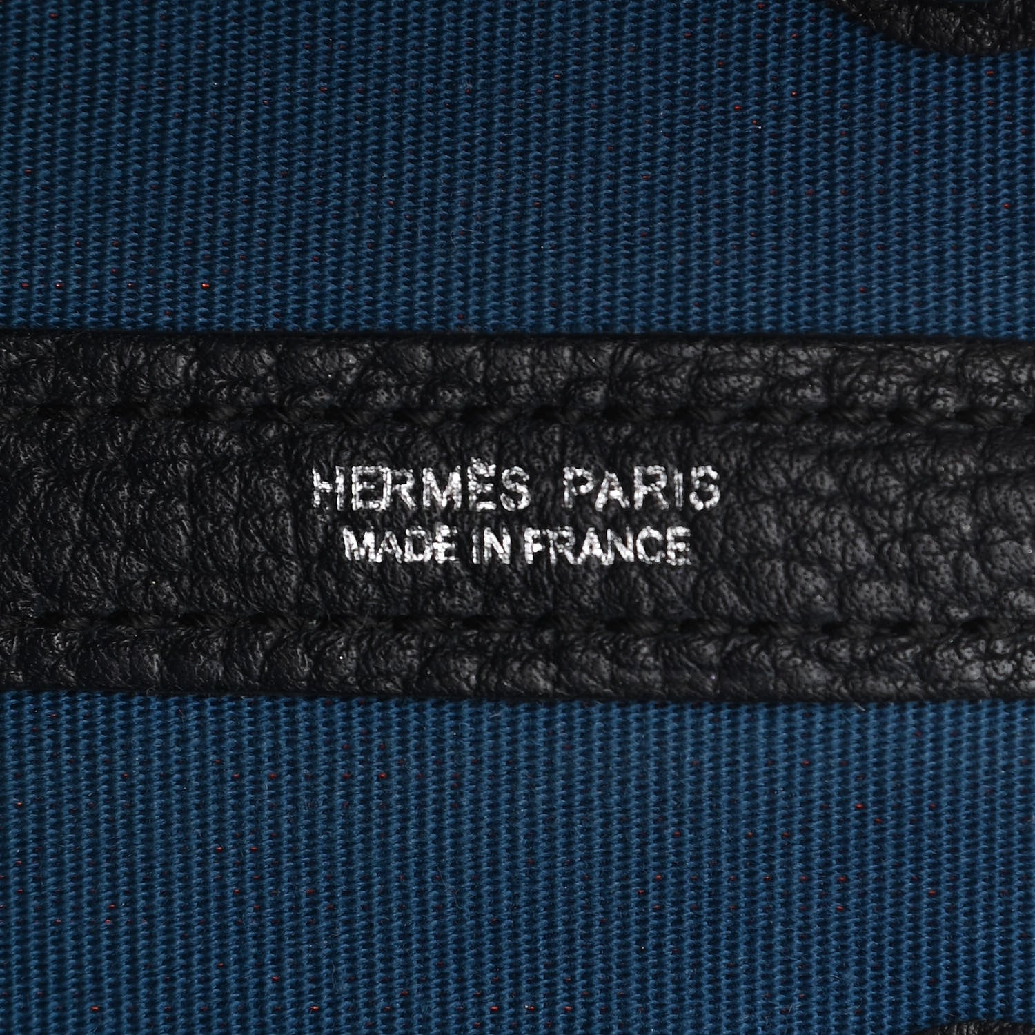 Hermes Toile Officier Negonda Garden Party 30 TPM Jaune D'Or Bleu Outremer 6 of 13