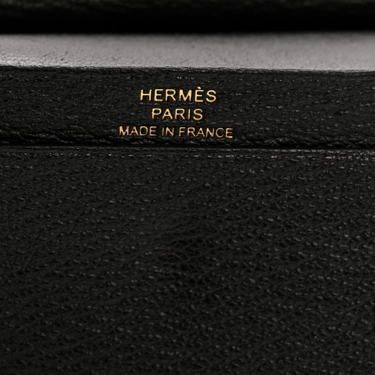Hermes Chevre Mysore Mini Bearn Wallet Black 6 of 11