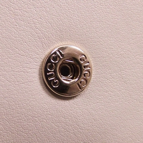 Leather Britt Continental Wallet Beige