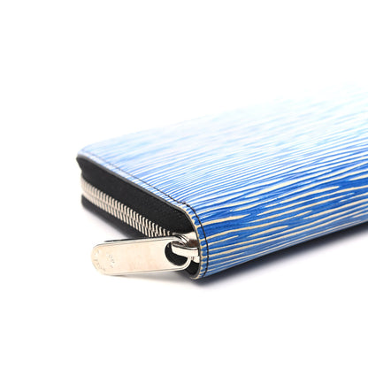 Louis Vuitton Epi Zippy Wallet Denim Light 7 of 8