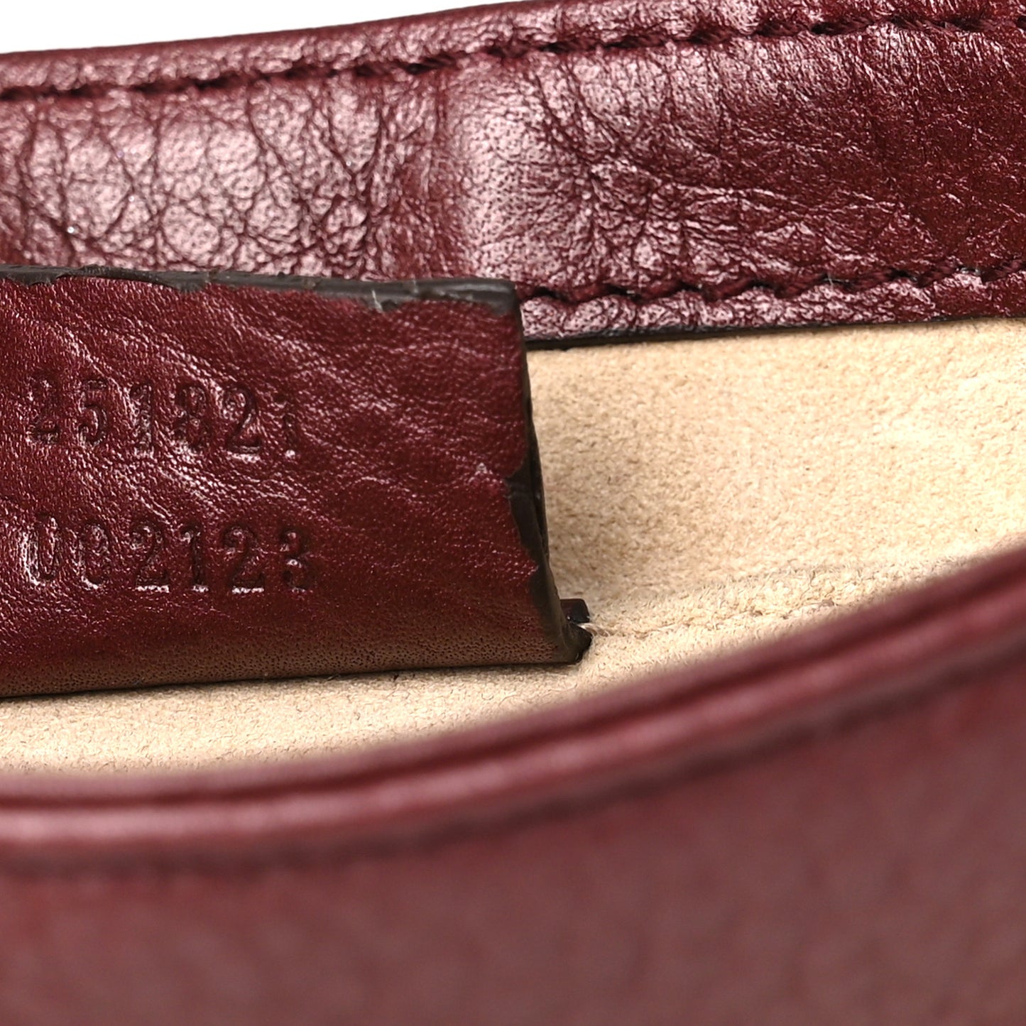 Cellarius Calfskin Small 1973 Chain Shoulder Bag Cherry Gloss