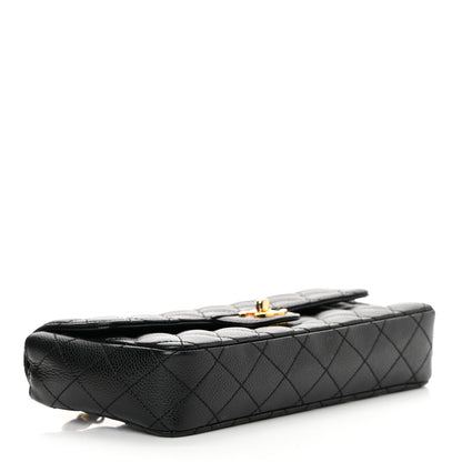 Chanel Caviar Quilted East West Flap Black 4 of 13