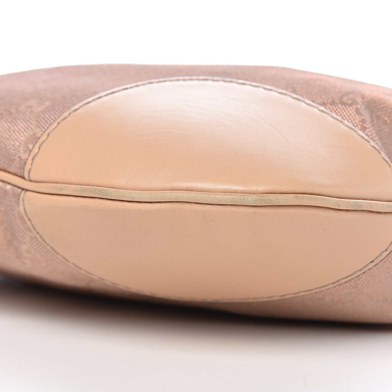 Gucci Metallic Monogram Small Lovely Heart Messenger Pink 7 of 10