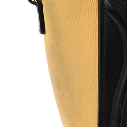 Celine Nubuck Smooth Calfskin Nano Tri-Color Luggage Desert 15 of 22