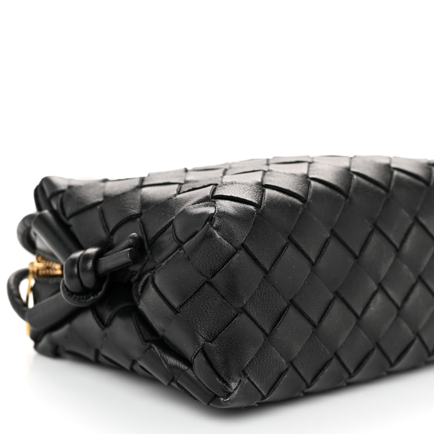 Bottega Veneta Nappa Intrecciato Mini Loop Camera Bag Black 8 of 10