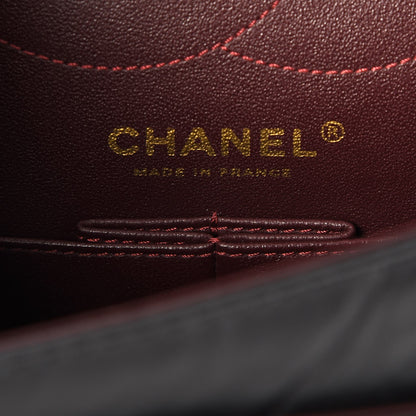 Chanel Aged Calfskin Quilted 2.55 Reissue 225 Flap Black 6 of 8