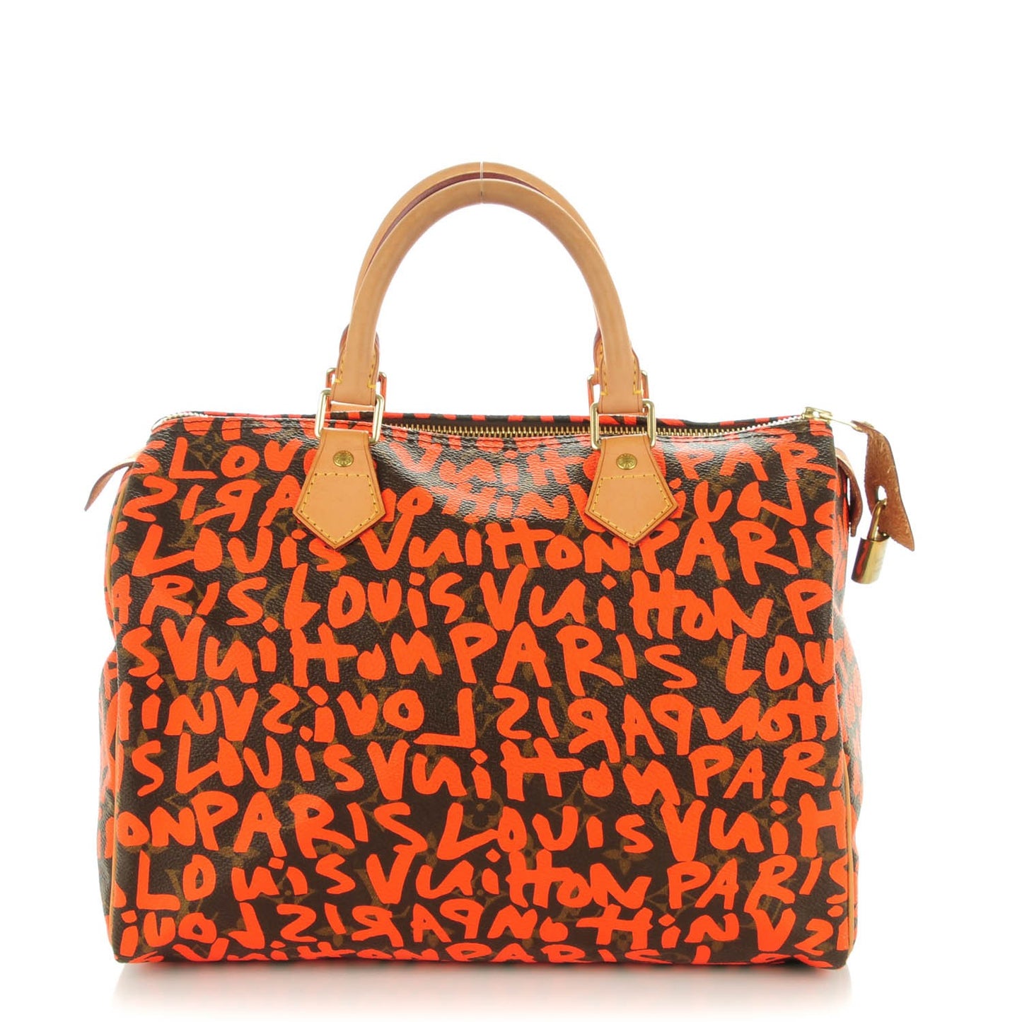Monogram Graffiti Speedy 30 Orange