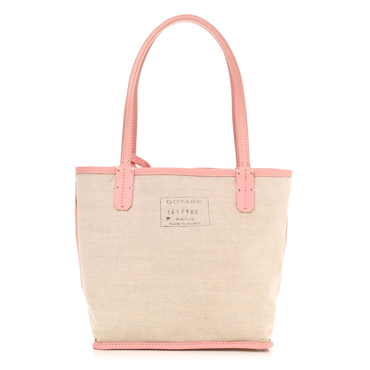 Goyardine Reversible Mini Anjou Pink