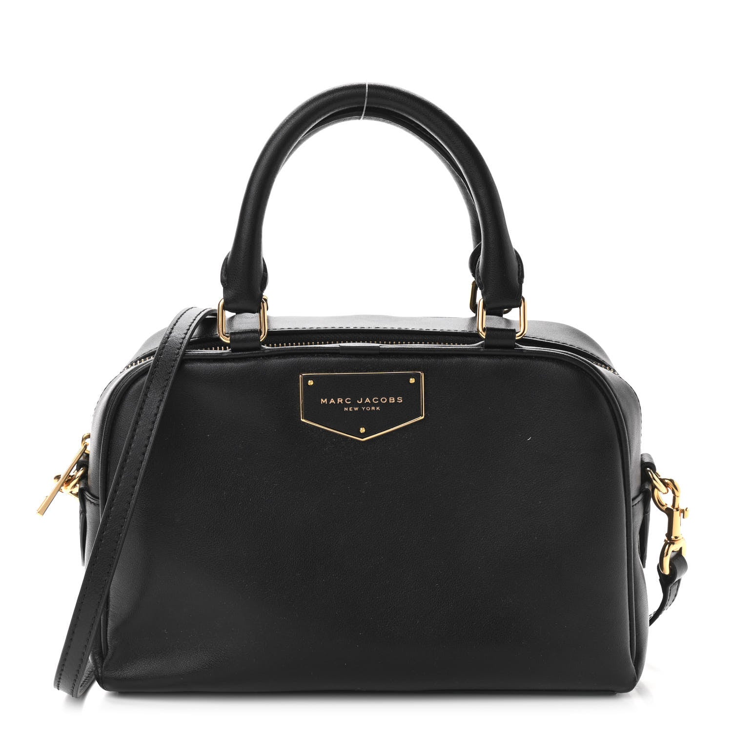 Marc Jacobs Calfskin Voyager Square Mini Satchel Black 1 of 10