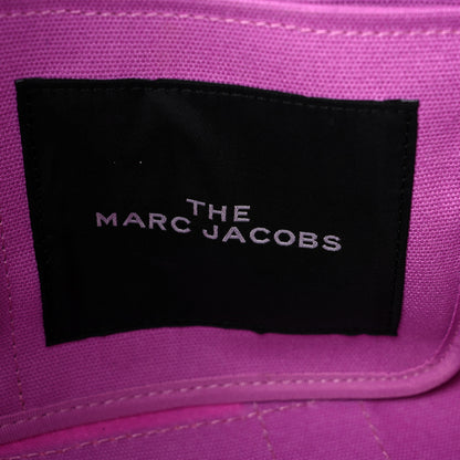 Marc Jacobs Cotton Canvas Medium The Traveler Tote Bag Pink 6 of 19