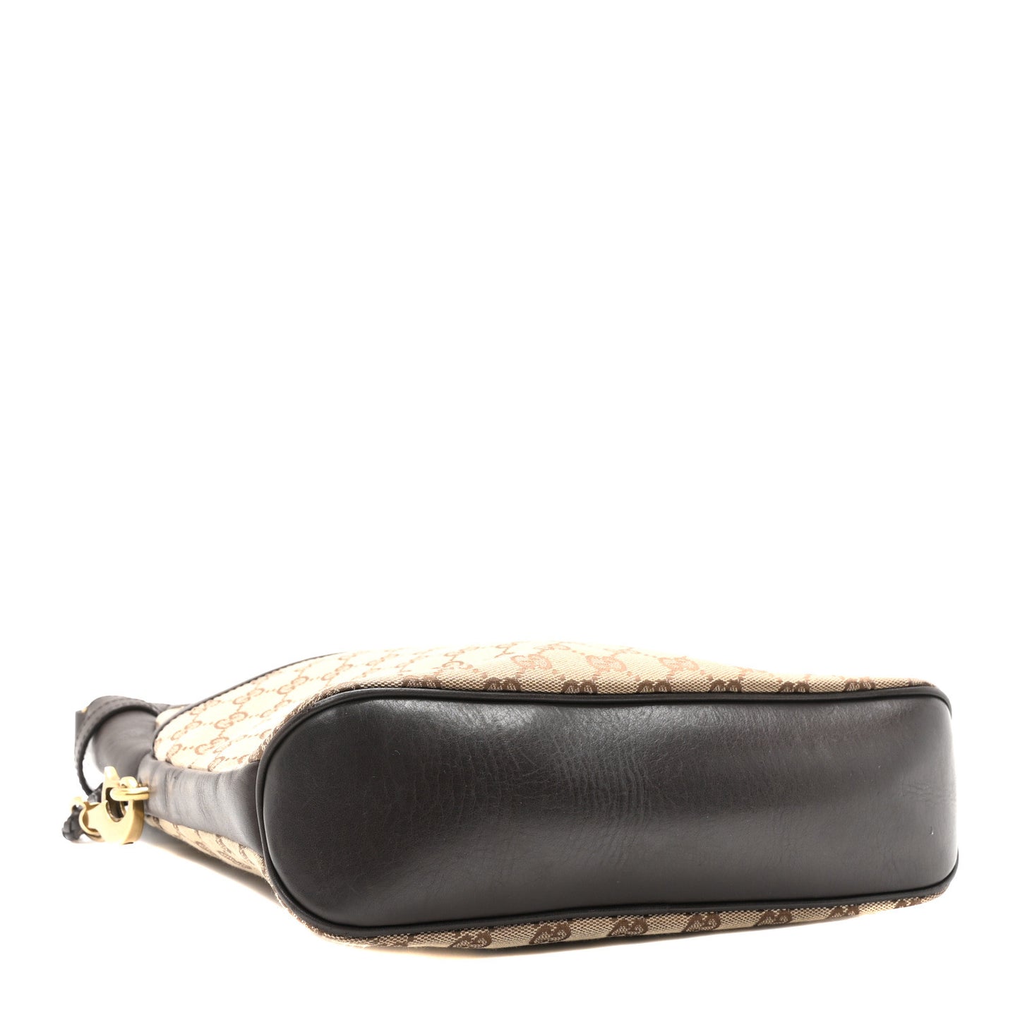 Monogram Braided Shoulder Bag Brown