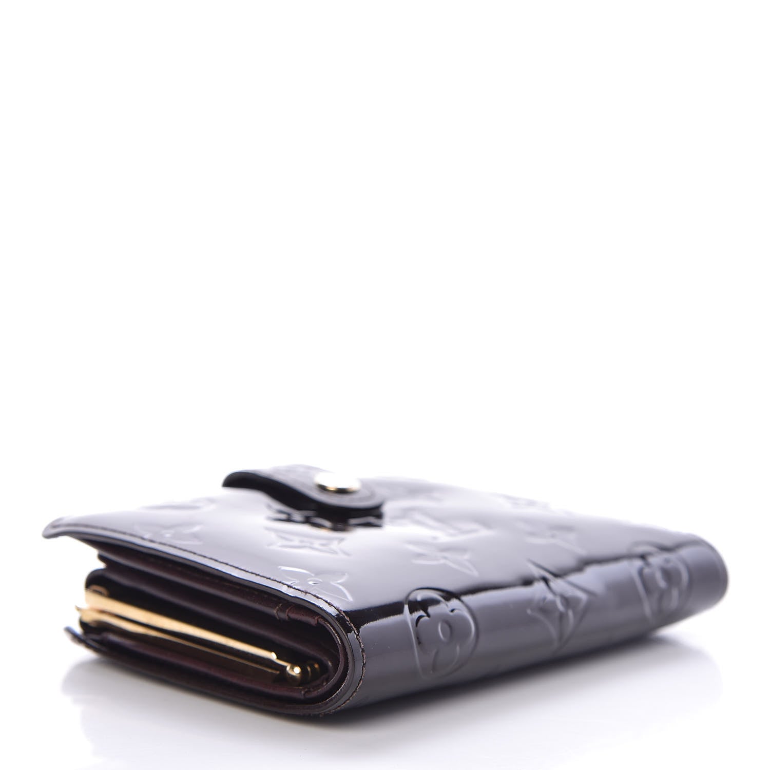 Louis Vuitton Vernis French Purse Wallet Amarante 4 of 9