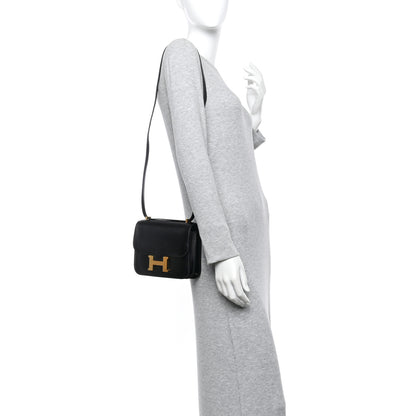 Hermes Box Constance 18 Black Black 2 of 11
