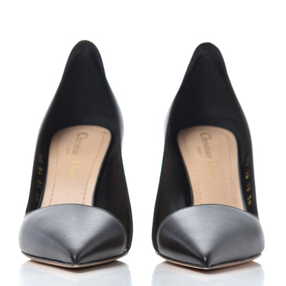 Christian Dior Calfskin D-Sculpture Pumps 36 Black 2 of 19