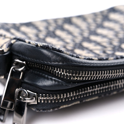 Christian Dior Oblique Pouch Navy Blue 17 of 17