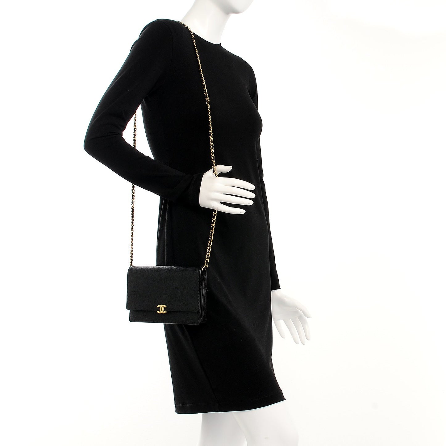 Caviar Wallet On Chain WOC Black