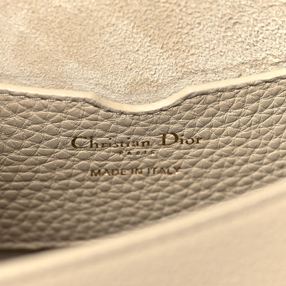 Christian Dior Grained Calfskin Medium Bobby Flap Beige 6 of 9