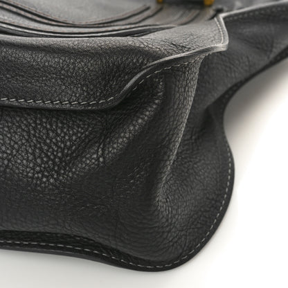 Chloe Calfskin Large Marcie Satchel Black 8 of 9