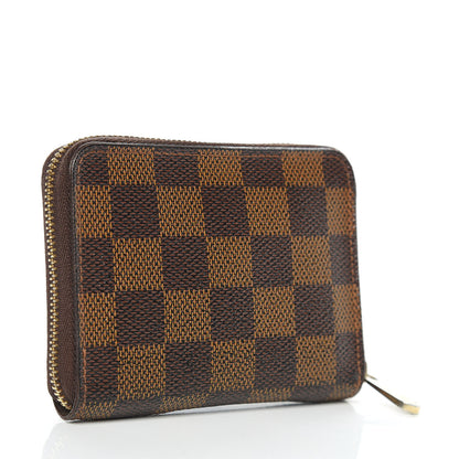 Louis Vuitton Damier Ebene Zippy Coin Purse 3 of 12