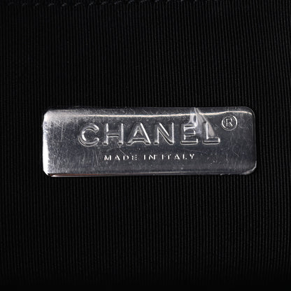 Chanel Shiny Aged Calfskin Quilted Large 31 Shopping Bag Black 6 of 9