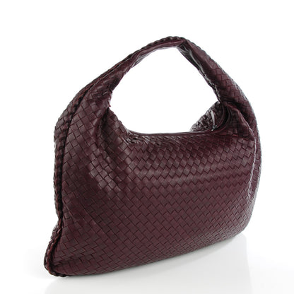 Bottega Veneta Nappa Intrecciato Large Veneta Hobo Aubergine 3 of 8