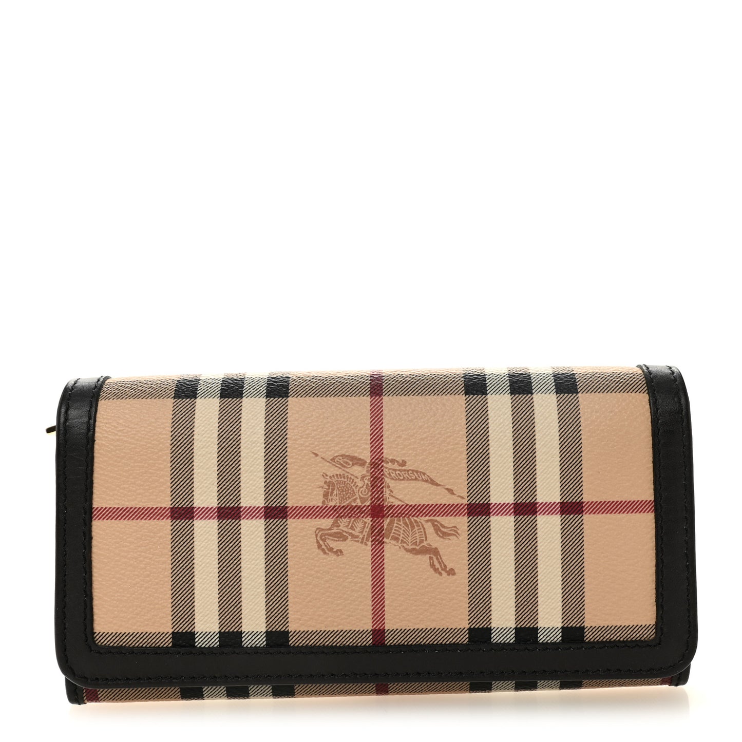 Haymarket Check Penrose Continental Wallet Brown