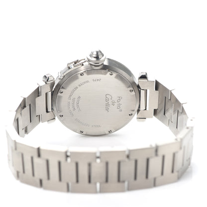 Cartier Stainless Steel 35mm Pasha C Big Date Automatic Watch 4 of 5