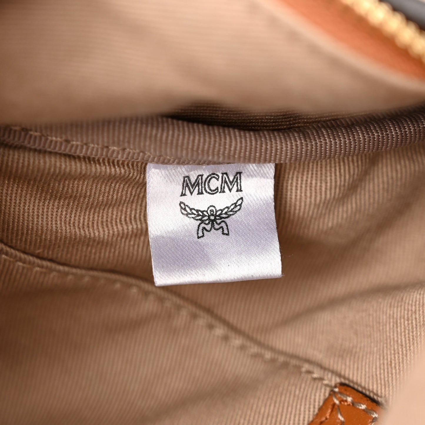 Visetos Medium Fusten Belt Bag Cognac