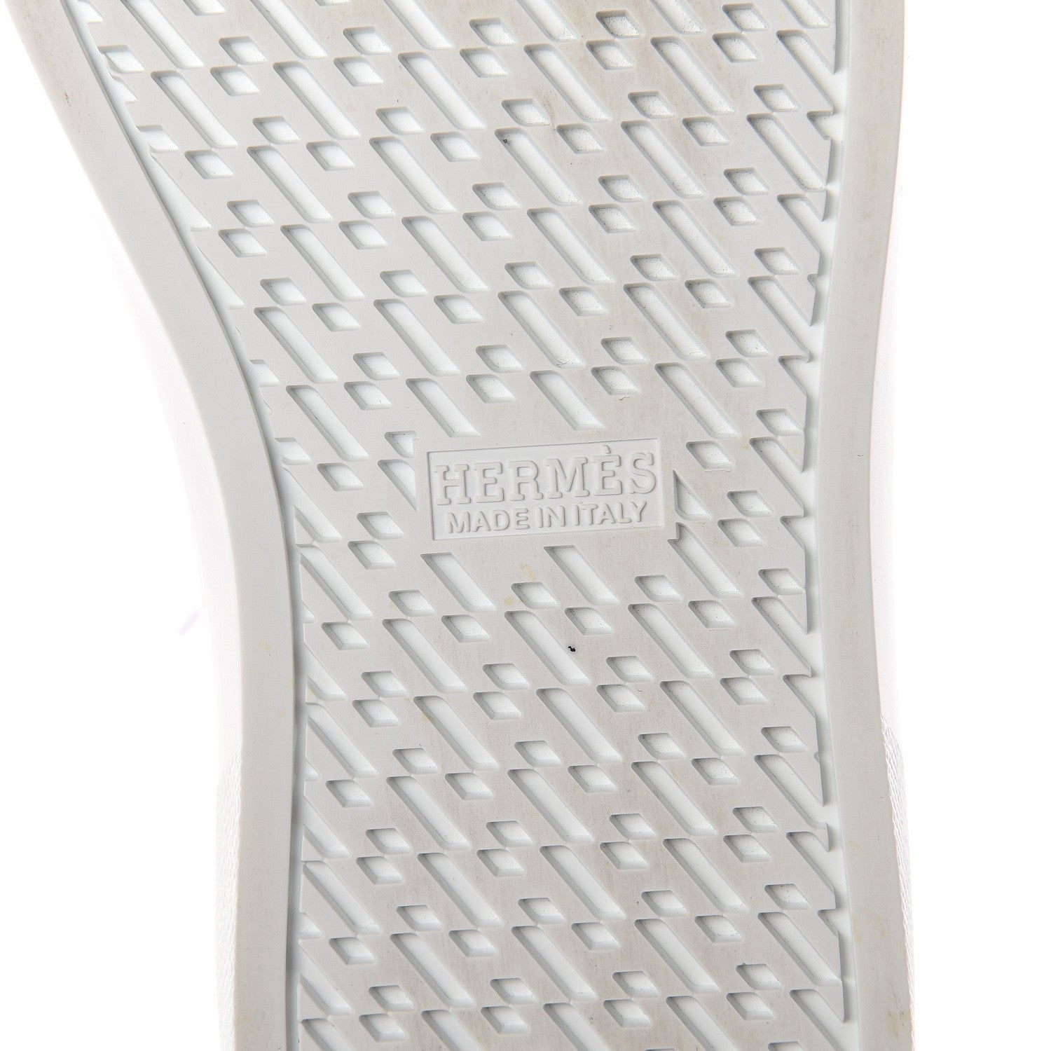 Hermes Nappa Womens Avantage Sneakers 38 White Argent 7 of 7
