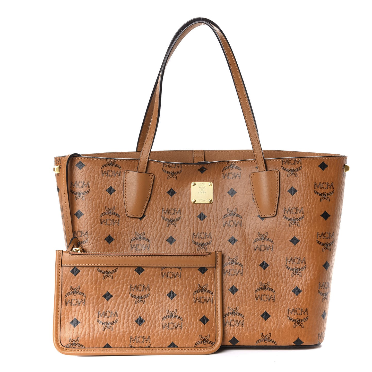 Visetos Small Project Tote Cognac