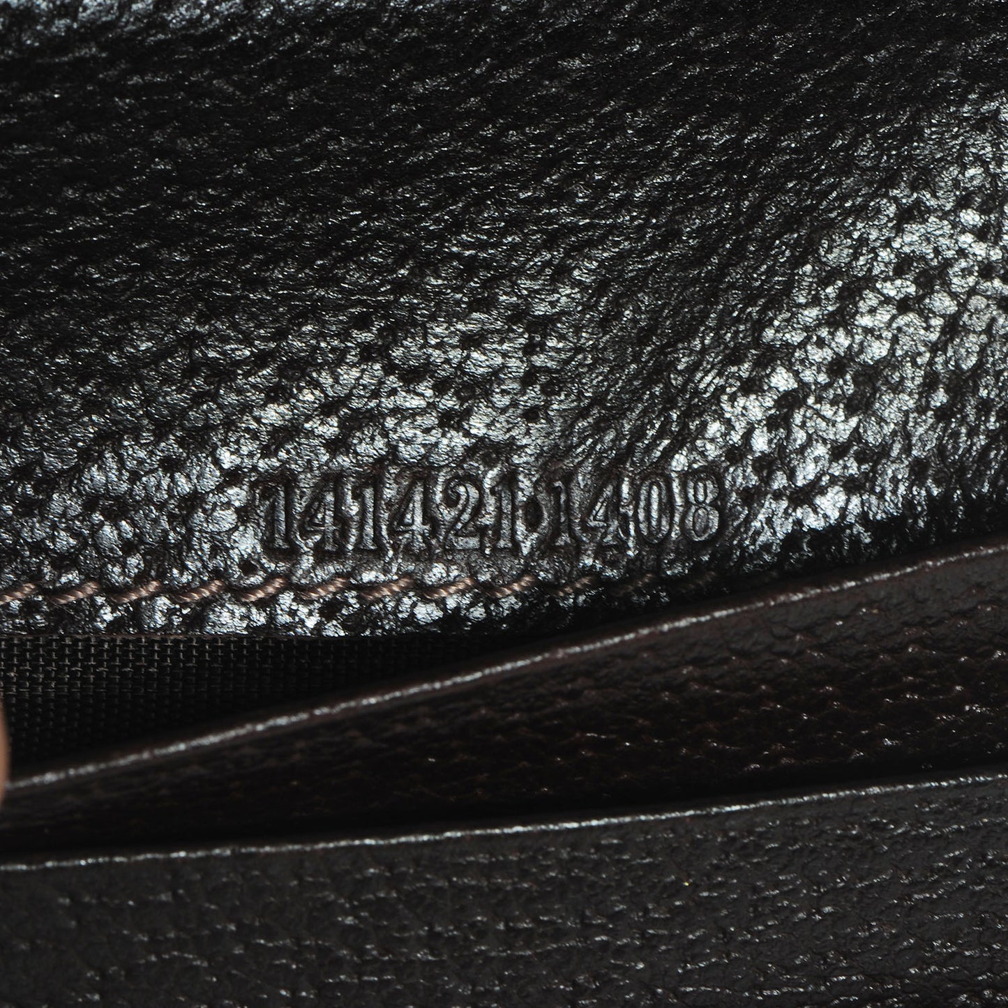 Monogram Abbey Compact Wallet Dark Brown